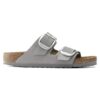 Arizona Big Buckle Cuir nubuck Gris tourterelle