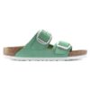 Arizona Big Buckle Cuir nubuck Jade vif