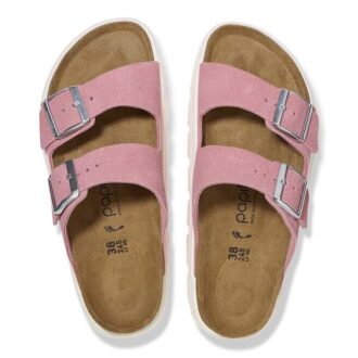 Arizona Chunky Suede Leather Candy Pink