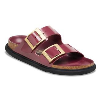 Arizona Droplet Buckle Cuir naturel verni