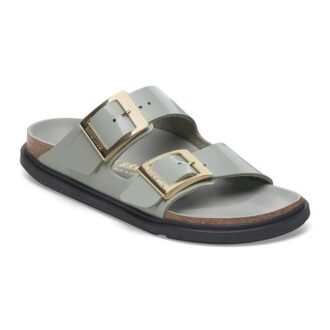 Arizona Droplet Buckle Cuir naturel verni