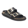 Arizona Droplet Buckle Cuir naturel verni