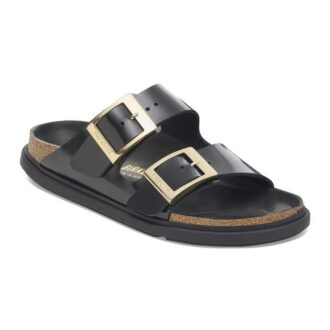 Arizona Droplet Buckle Cuir naturel verni