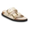 Arizona Droplet Buckle Cuir naturel verni