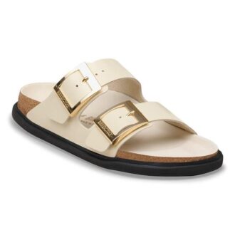 Arizona Droplet Buckle Cuir naturel verni