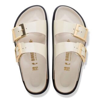 Arizona Droplet Buckle Cuir naturel verni