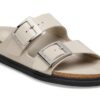 Arizona Droplet Buckle Cuir naturel verni