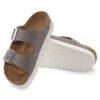 Arizona Flex Platform Cuir nubuck Gris tourterelle