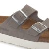 Arizona Flex Platform Cuir nubuck Gris tourterelle