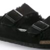 Arizona Shearling suede leather