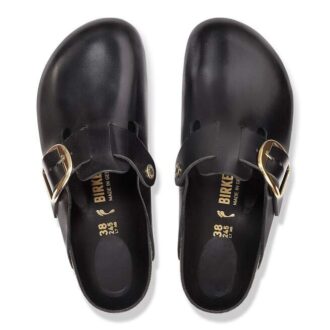 Boston Big Buckle Cuir naturel