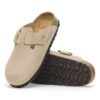 Boston Big Buckle Cuir nubuck