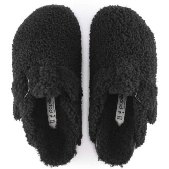 Boston Big Buckle Platform Fur