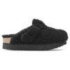 Boston Big Buckle Platform Fur