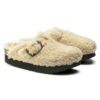 Boston Big Buckle Platform Fur
