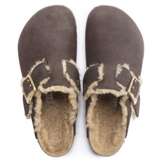 Boston Bold en cuir Shearling Espresso