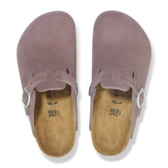 Boston Kids Cuir suédé violet délavé