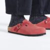 Boston Suede Embossed Corduroy Sienna Red