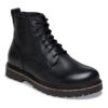 Highwood Lace Mid Hommes Cuir Noir