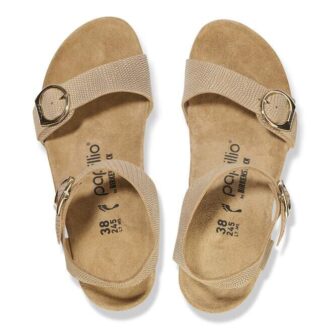 Boucle annulaire Soley Cuir nubuck gaufré