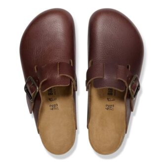 Boucle Boston en fil métallique Cuir naturel