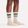 Chaussettes de tennis en coton Coton Polyamide Élasthanne