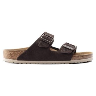 Cuir nubuck de vachette Arizona, marron clair