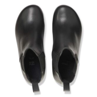 Ebba Slip on Cuir Noir Noir