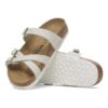 Franca Cuir nubuck blanc antique