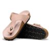 Gizeh Big Buckle en cuir nubuck