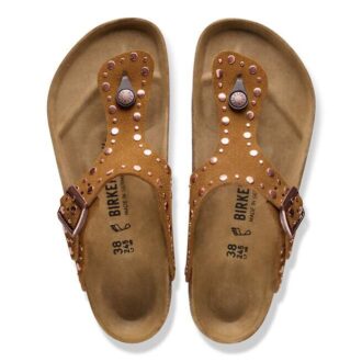 Gizeh Rivet Cuir suédé