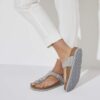 Gizeh Soft Footbed Cuir nubuck Gris tourterelle