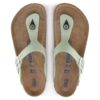 Gizeh Soft Footbed Cuir nubuck Matcha