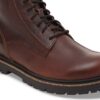 Highwood Lace Mid Hommes Cuir Chocolat