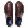 Highwood Slip on Homme Cuir Chocolat