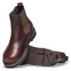 Highwood Slip on Homme Cuir Chocolat
