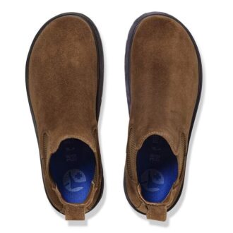 Highwood Slip on pour homme en cuir suédé