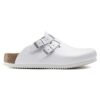 Kay Soft Footbed Cuir Blanc