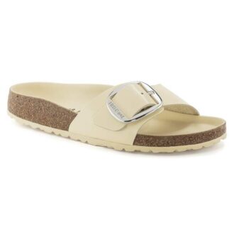 Madrid Big Buckle Cuir naturel verni