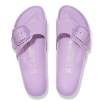 Madrid Big Buckle Cuir naturel verni