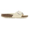 Madrid Big Buckle Cuir naturel verni