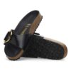 Madrid Big Buckle Cuir naturel verni