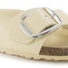 Madrid Big Buckle Cuir naturel verni