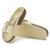 Madrid Big Buckle Cuir naturel verni