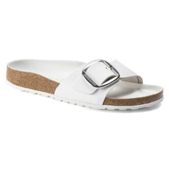 Madrid Big Buckle en cuir naturel