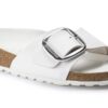 Madrid Big Buckle en cuir naturel