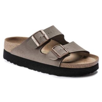 Plateforme Arizona Birko-Flor nubuck vegan