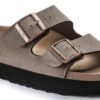Plateforme Arizona Birko-Flor nubuck vegan