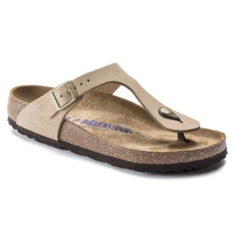 Semelle intérieure Gizeh Soft Footbed en cuir nubuck