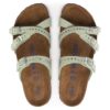 Soft Footbed FrancaN Cuir nubuck Matcha